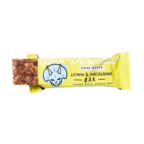 Blue Dinosaur Bars - Lemon & Macadamia (45g)