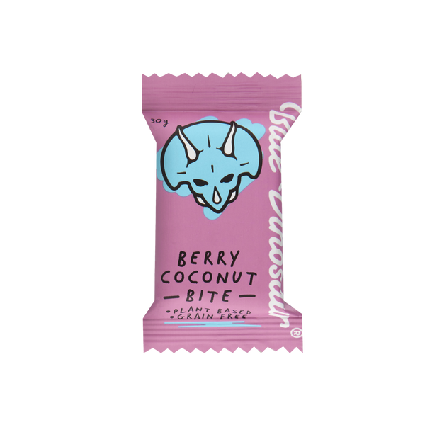 Blue Dinosaur Bites - Berry & Coconut (30g)